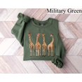 thumbnail image 1 of Womens Christmas Sweatshirt, Funny Christmas Shirt, Giraffe Shirt, Holiday Sweatshirt, Christmas Gift, New Year Shirt, Cute Christmas Sweater, X-mas T-shirt, Giraffe Christmas Sweatshirt, 1 of 3