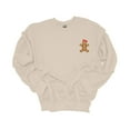 thumbnail image 1 of Womens Christmas Sweatshirt Gingerbread Houses Festive Holiday Crewneck Sweatshirt-Sand-xl, 1 of 1
