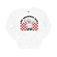 thumbnail image 1 of Womens Christmas Sweatshirt Oh Christmas Tree Checkered Crewneck Sweatshirt-White-4xl, 1 of 1