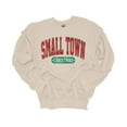 thumbnail image 1 of Womens Christmas Sweatshirt Small Town Christmas Festive Holiday Crewneck Sweatshirt-Sand-4xl, 1 of 1