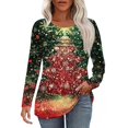 Womens Christmas Tunics or Tops To Wear with Leggings Xmas Snowflake