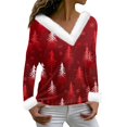 Womens Christmas Tunics or Tops To Wear with Leggings Xmas Snowflake
