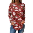 Womens Christmas Tunics or Tops To Wear with Leggings Xmas Snowflake