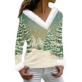 Womens Christmas Tunics or Tops To Wear with Leggings Xmas Snowflake