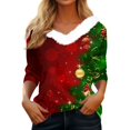 Womens Christmas Tunics or Tops To Wear with Leggings Xmas Snowflake