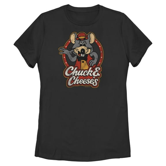 Womens Chuck E. Cheese Retro Pose T Shirt