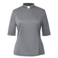 thumbnail image 1 of GRACEART Womens Church Clergy T-Shirt with Tab Collar Spring/Summer Half Sleeve Slim Blouse Top, 1 of 2