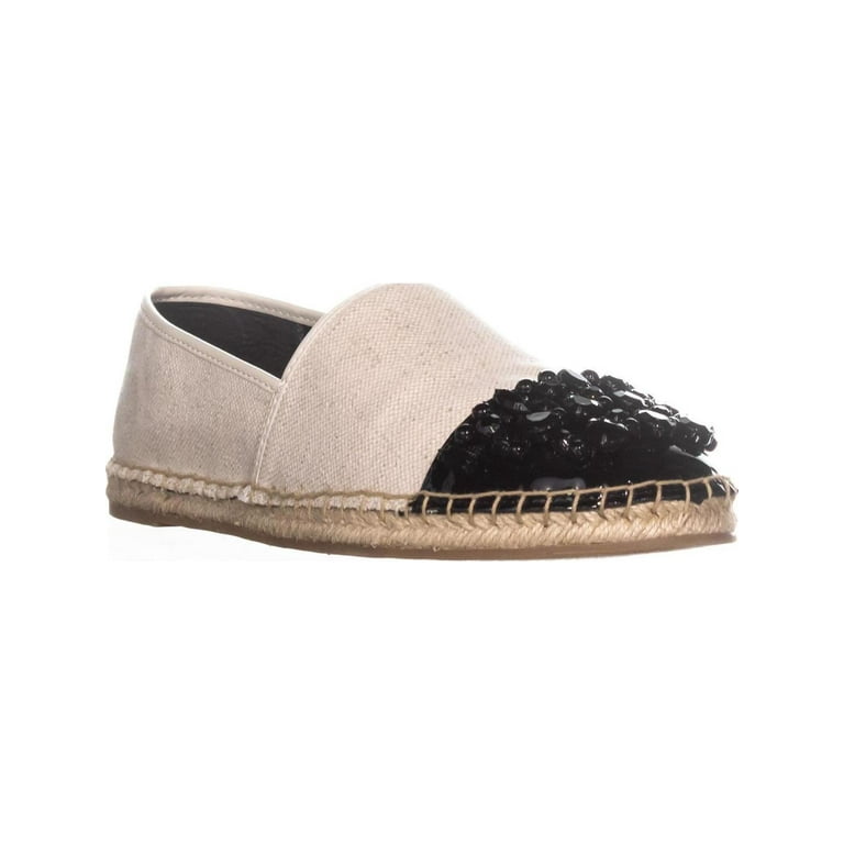 Womens Circus by Sam Edelman Linda Espadrille Sandals Ivory Black Walmart