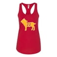 thumbnail image 1 of Womens Clark Goat 22 Sleeveless Tank Top T-Shirt, 1 of 1