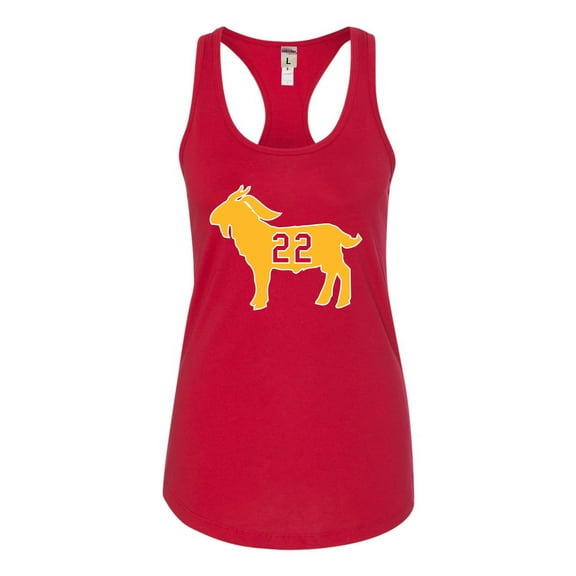 Womens Clark Goat 22 Sleeveless Tank Top T-Shirt