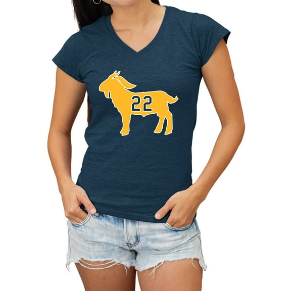 Womens Clark Goat 22 V Neck T-Shirt