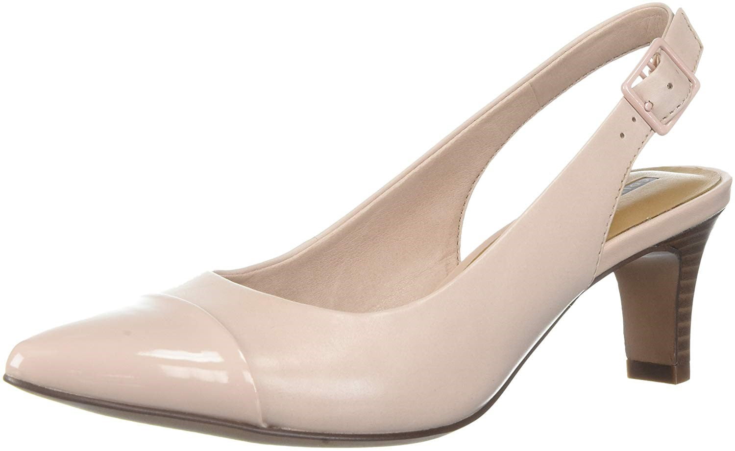 Womens Clarks Crewso Emmy Slingback Pumps Dusty Pink