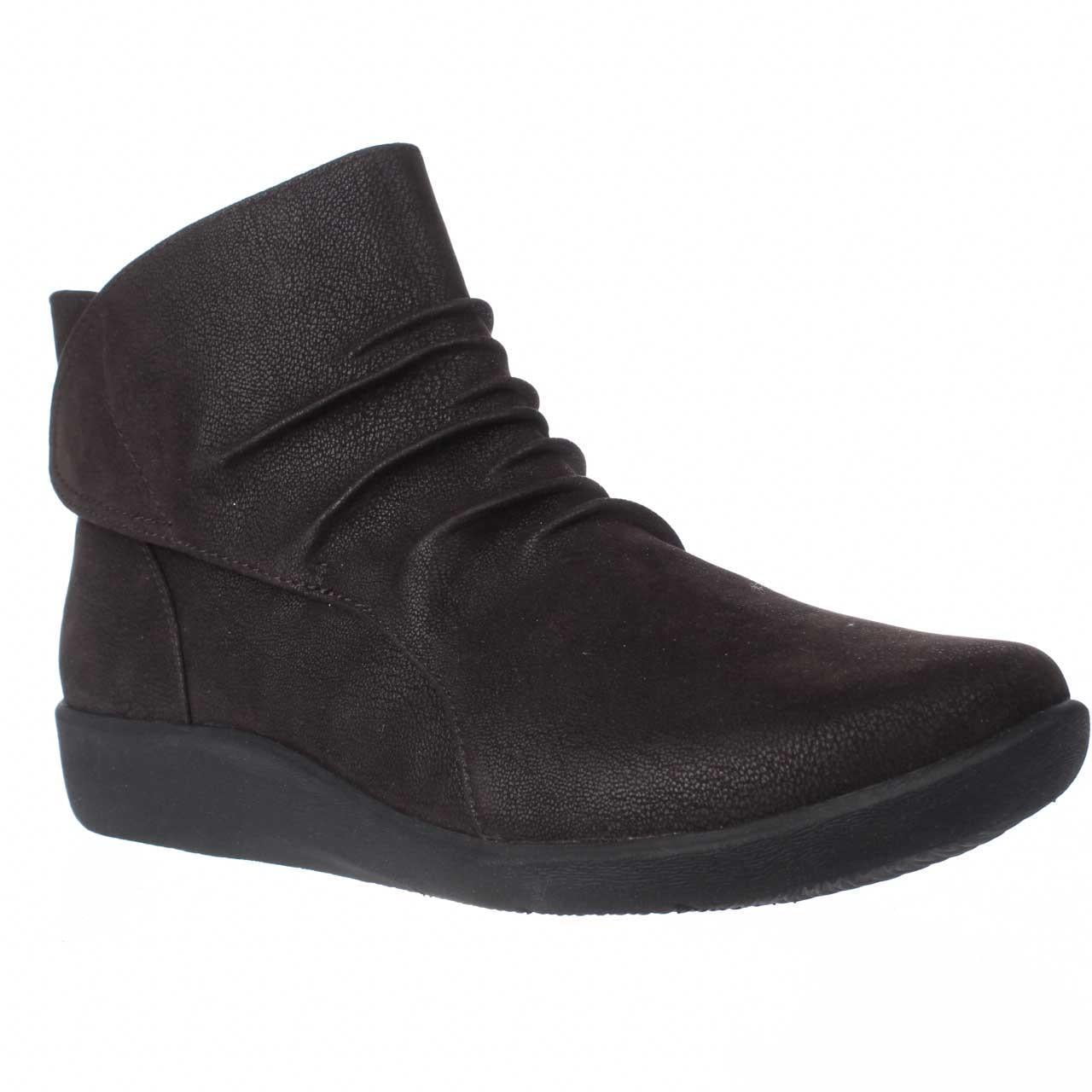 cloudsteppers sillian sway round toe leather ankle boot Walmart