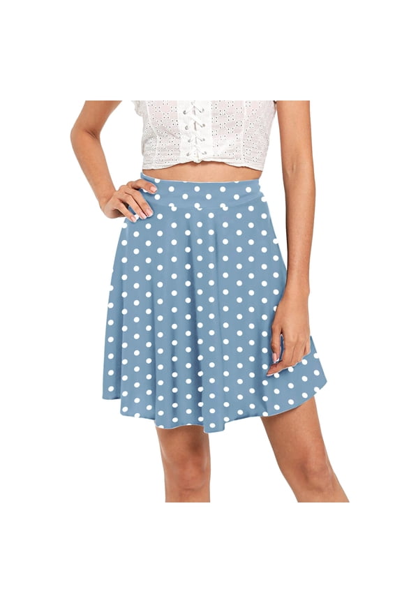 Womens Classic Daily Elegant Casual Mini Skirt Elastic Waist Skirt Plaid Skirt plus Size Leather Midi Skirt plus Size Jean Skirt Twin Bed Skirt Anime Skirt Athletic Skirt with Leggings Women's