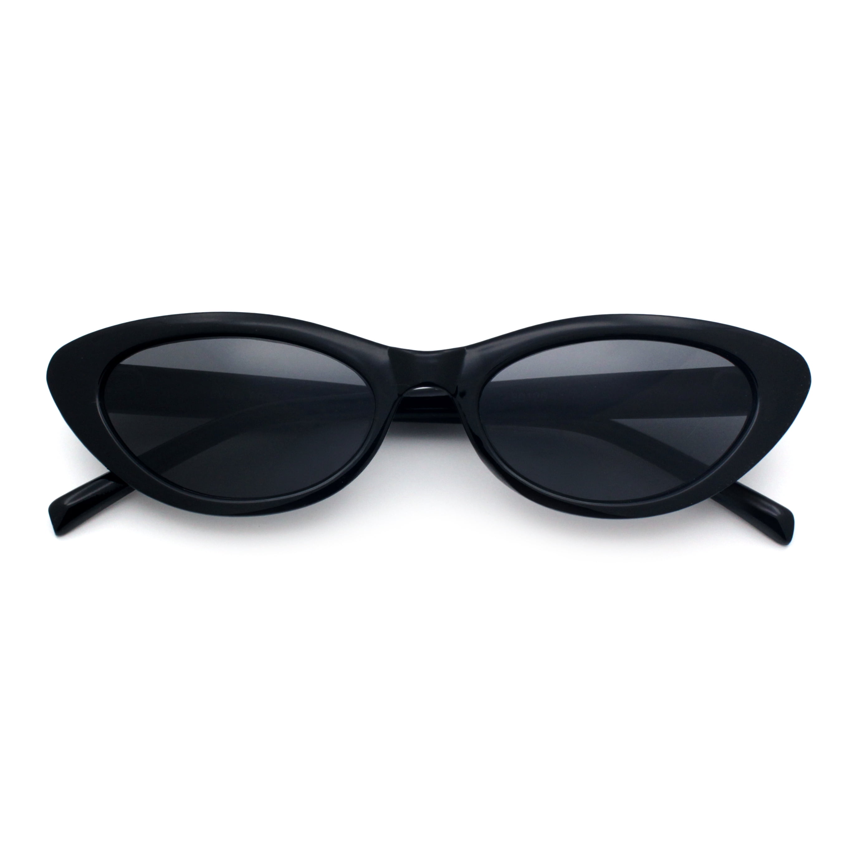 SA106 Womens Classic Mod Soft Cat Eye Plastic Sunglasses 