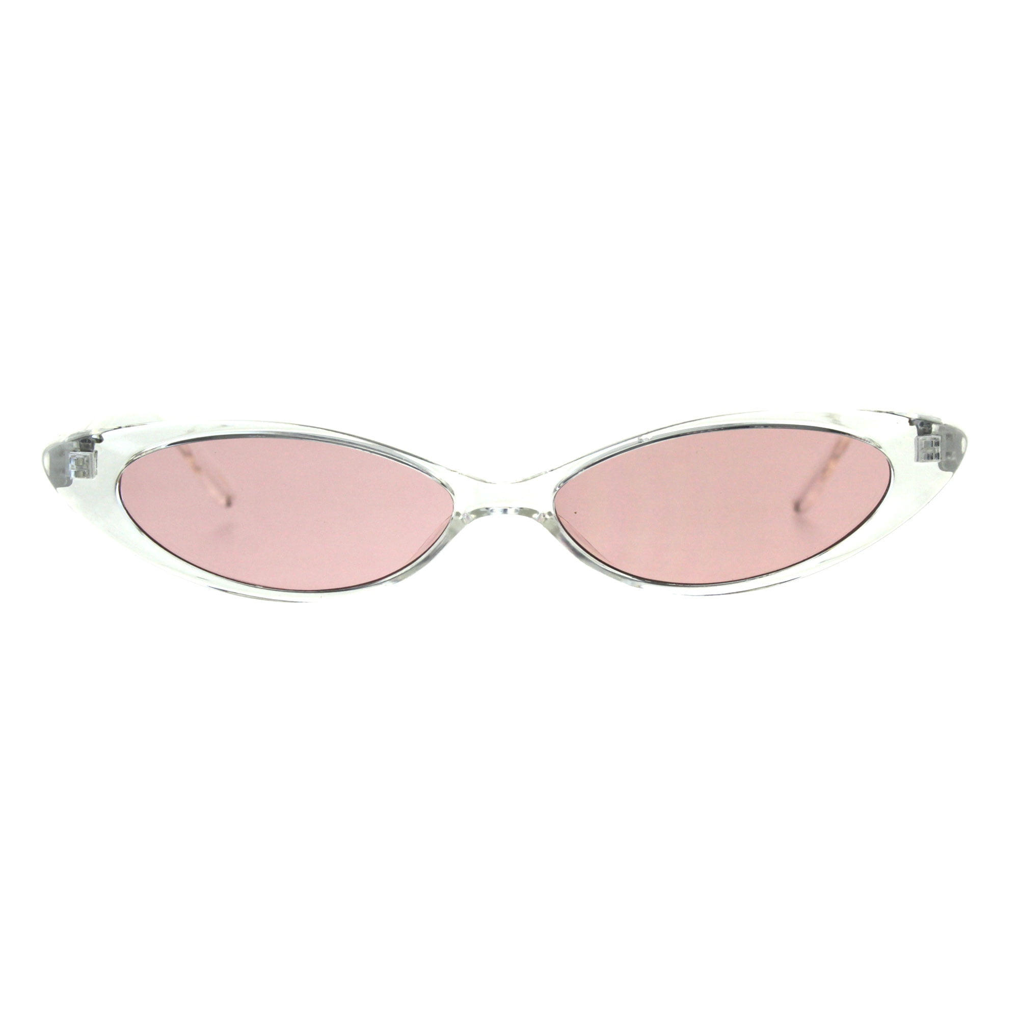 Womens Classic Vintage Narrow Goth Cat Eye Plastic  display picture 2