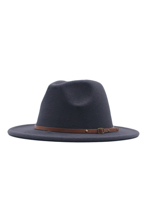 Womens Classic Wide Floppy Panama Hat Belt Buckle Wool Fedora Hat Notch Gear Hat Star Ht Hat Nature Work Baseball Hats for Men Caps for Running Hats in Bulk Damsel Hat Snap Back Trucker Top Knot