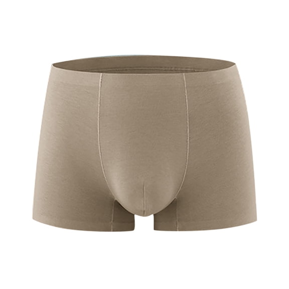 Womens under $10 2026 ! asdoklhq Underwear for Men,Men Casual Solid Hip Lift Athletic Breathable Non-marking Boxer Briefs Mid Waist Underwear Pants