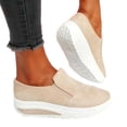 thumbnail image 1 of Womens Clearance under $10 Black and Friday Deals 2023 asdoklhq Casual Shoes for Women, Ladies Stretch Cloth Large Size Women's Casual Sports Solid Color Comfortable Women's Shoes, 1 of 3