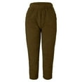 thumbnail image 1 of Womens Clearance under $10 2025 Clearance! asdoklhq Womens Plus Clearance Women Warm Fitness Sport Leggings Winter Fleece Legging Pants, 1 of 6