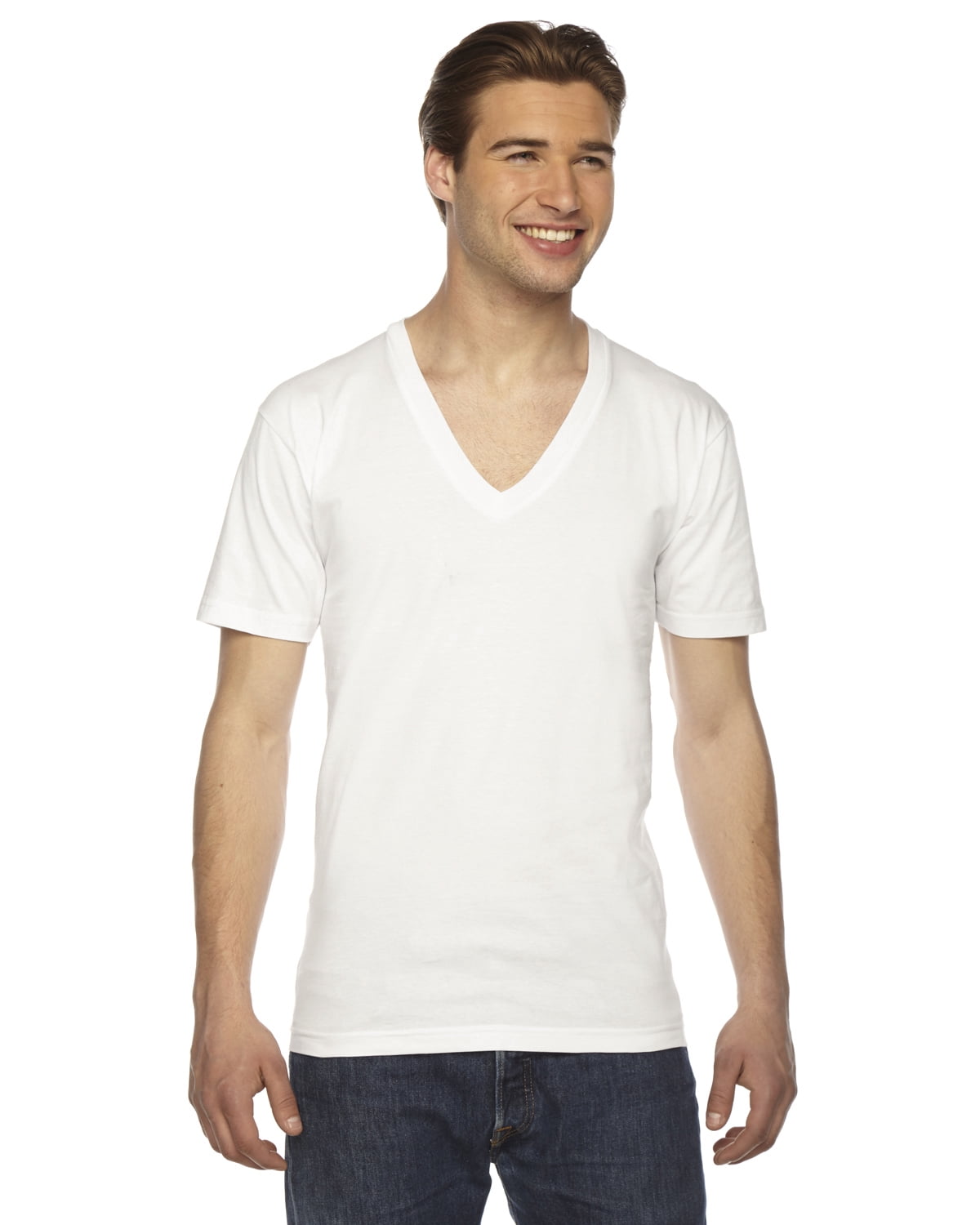 Womens Clementine Fine Jersey V-Neck T-shirt