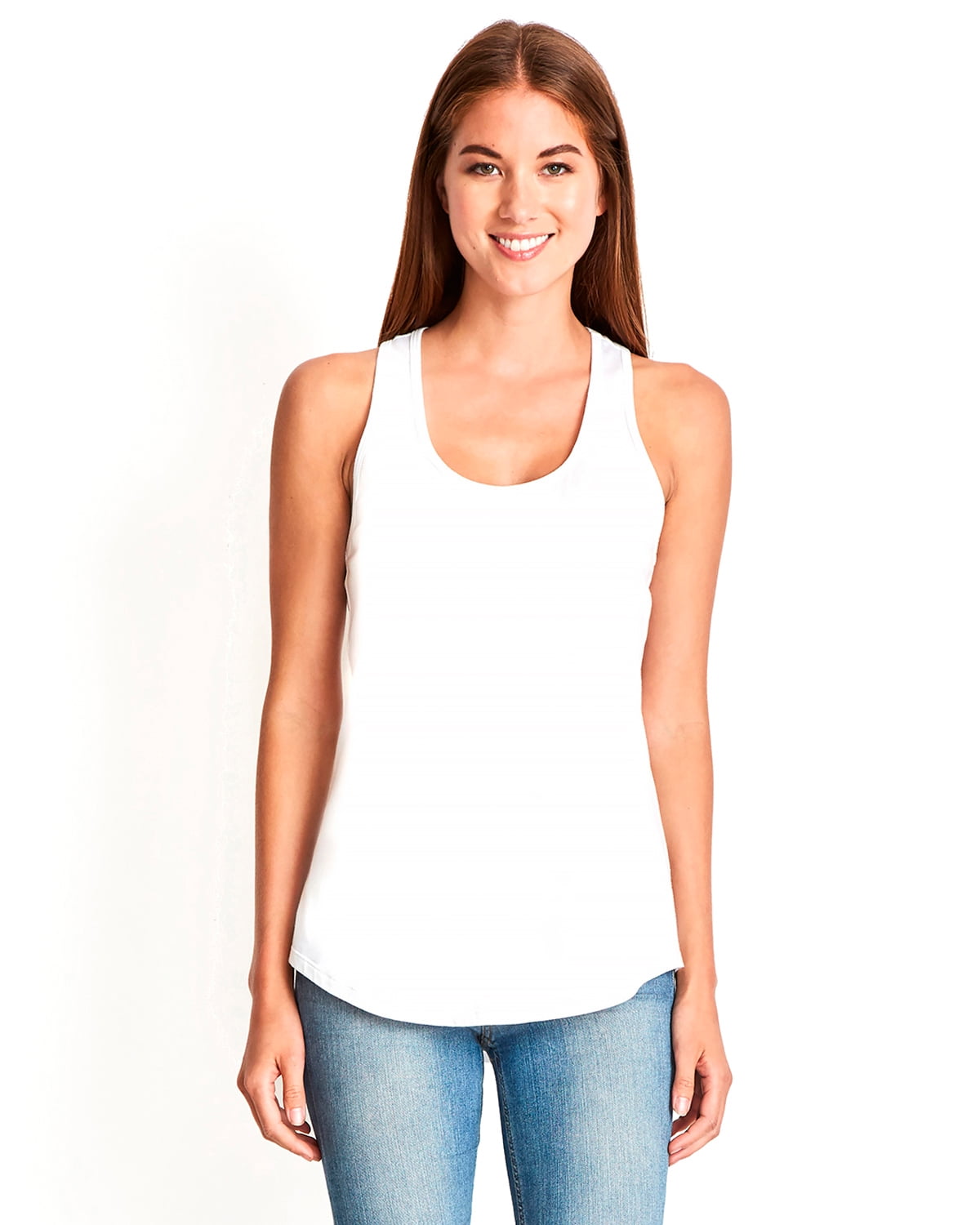 Womens Clementine Gathered Racerback Tank