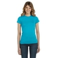 thumbnail image 1 of Womens Clementine Semi-Sheer Crewneck T-Shirt, 1 of 1