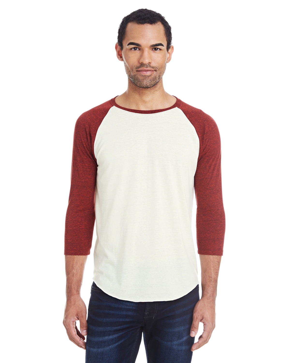 Womens Clementine Triblend 3/4 Sleeve Raglan