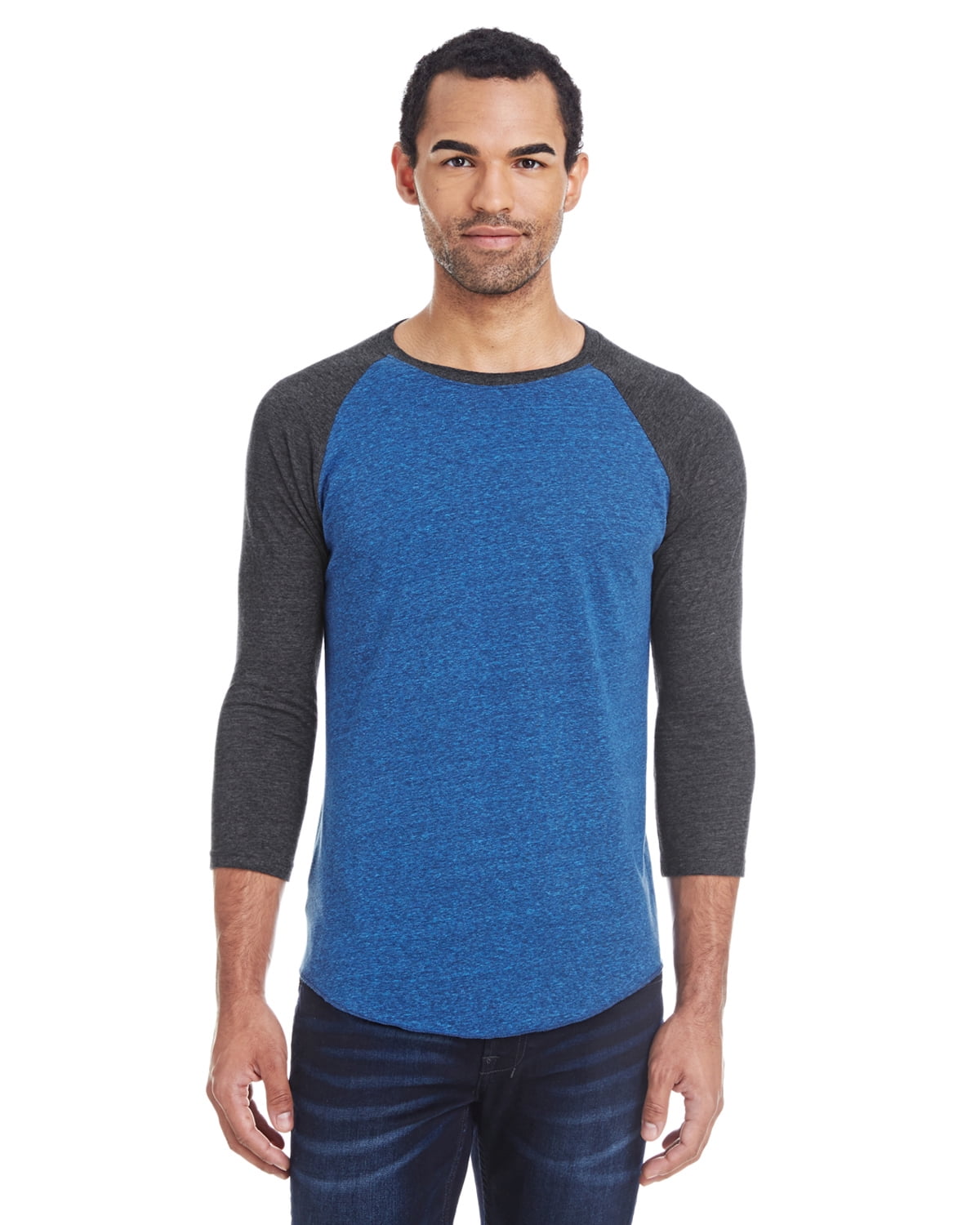 Womens Clementine Triblend 3/4 Sleeve Raglan
