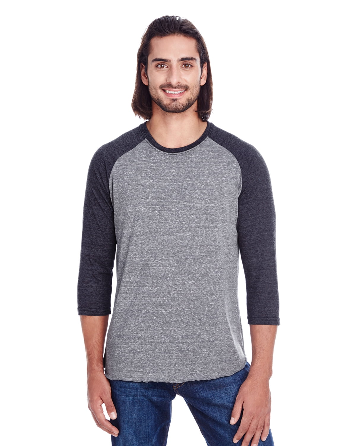 Womens Clementine Triblend 3/4 Sleeve Raglan