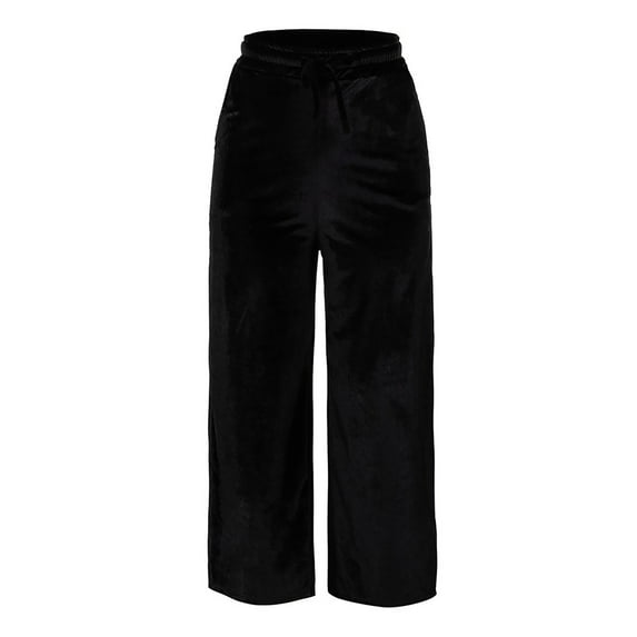 Womens Clothes Clearance 2025 Clearance! asdoklhq Women Plus Size Clearance Pants Fashion Women Gold Velvet Pants Loose Wide Leg Trousers Wide-legged Causal Pant