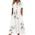 thumbnail image 1 of asdoklhq Spring Tops for Women, Summer Tops for Women, Womens Plus Size Clearance under $5, 1 of 7