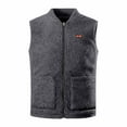 thumbnail image 1 of LEAVINGSUO Womens Fashion Winter Coats for Women Autumn and Winter Men's Eight Piece Heating Double Key Electric Heating Usb Vest Fleece Warm Vest, 1 of 5