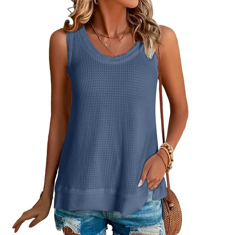 Womens Clothes under $5.00 Clothing Fashion Women Casual O-neck Sleeveless Casual Printed Top T-shirt - Walmart.com Womens Clothes under $5.00 Clothing Fashion Women Casual O-neck Sleeveless Casual Printed Top T-shirt - Walmart.com