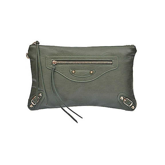 Womens Clutch Bag - Green