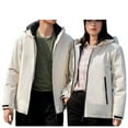thumbnail image 1 of Womens Coats Outerwear Winter Womens Winter Warm Outdoor Leisure Charge Coat Men's and Women's Windproof and Rainproof Mountaineering Suit Group Purchase Work Suit, 1 of 7