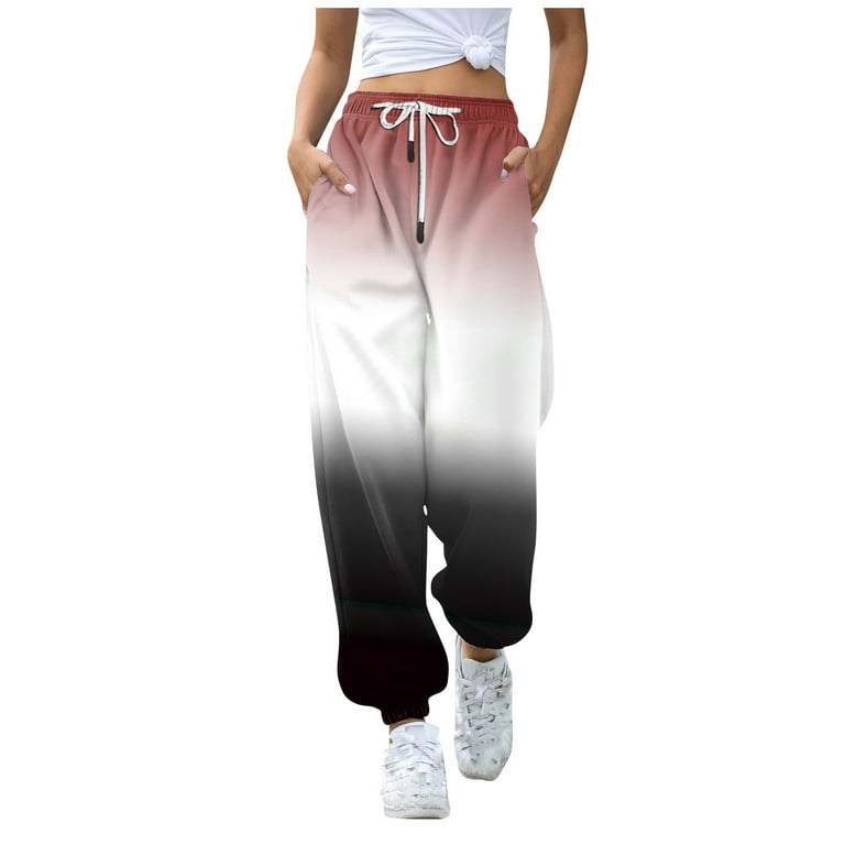 Color block sweatpants womens best sale