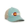 thumbnail image 1 of Womens Colorado Flag Ponytail Mesh Back Cap, 1 of 1