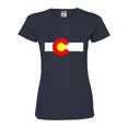 thumbnail image 1 of Womens Colorado State Flag Deluxe Soft T-Shirt, 1 of 1