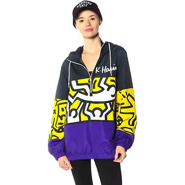 Womens colorblock windbreaker hot sale