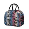 thumbnail image 1 of Womens Colorful and Black Of Leopard Print Lunch Box for Work,Insulated Lunch Bag for Women,Loncheras Para Mujer,Leakproof Adult Lunch Bag for Work,Beach,Travel,Picnic,Camping, 1 of 7