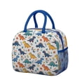 thumbnail image 1 of Womens Colorful Dinosaur and Floral Pattern Lunch Box for Work,Insulated Lunch Bag for Women,Loncheras Para Mujer,Leakproof Adult Lunch Bag for Work,Beach,Travel,Picnic,Camping, 1 of 7