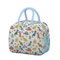 thumbnail image 1 of Womens Colorful Dinosaur and Leaf Pattern Lunch Box for Work,Insulated Lunch Bag for Women,Loncheras Para Mujer,Leakproof Adult Lunch Bag for Work,Beach,Travel,Picnic,Camping, 1 of 7