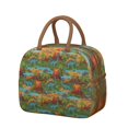 thumbnail image 1 of Womens Colorful Dinosaurs River Volcanoes Pattern Lunch Box for Work,Insulated Lunch Bag for Women,Loncheras Para Mujer,Leakproof Adult Lunch Bag for Work,Beach,Travel,Picnic,Camping, 1 of 7