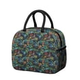 thumbnail image 1 of Womens Colorful Soccer Elements Pattern Lunch Box for Work,Insulated Lunch Bag for Women,Loncheras Para Mujer,Leakproof Adult Lunch Bag for Work,Beach,Travel,Picnic,Camping, 1 of 7