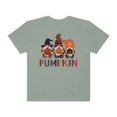 thumbnail image 1 of Womens Comfort Colors Halloween Gnome Pumpkin T-shirt, 1 of 3