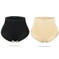 thumbnail image 1 of Womens Comfort Soft Panties Removable Butt Padded Underwear Butt Lifter Panty Body Shaper, Beige, L/XL, 1 of 7