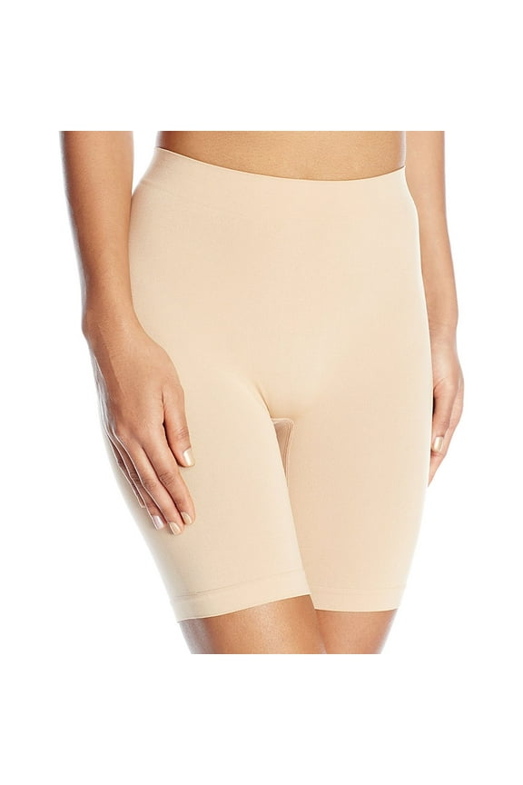 Womens Comfortably Smooth Slip Short Panty, 3XL, Vass Latte