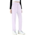 thumbnail image 1 of Womens Comfy Pants Stretch Active Comfort Casual Quick Drying Breathable Drawstring Hiking Trousers Purple S, 1 of 6