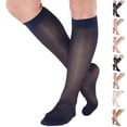thumbnail image 1 of Womens Compression Stockings 15-20mmHg by Absolute Support - Navy, Medium, 1 of 10